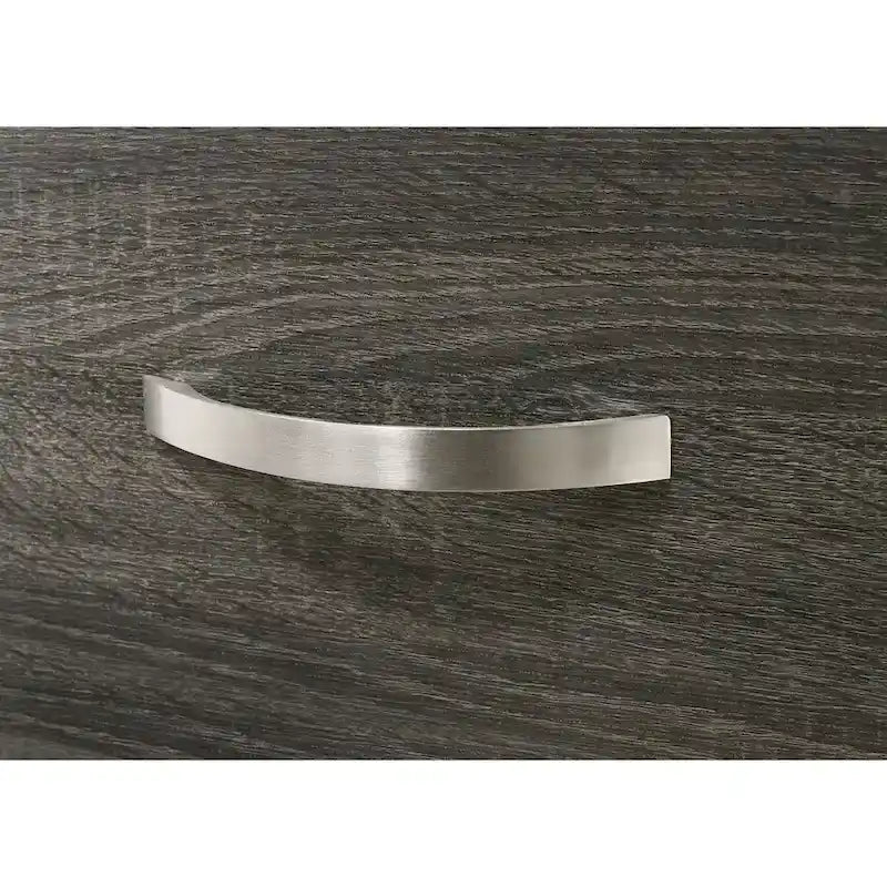 Set camera da letto Roundhill Furniture Stout con pannello, cassettiera, specchio, comodino