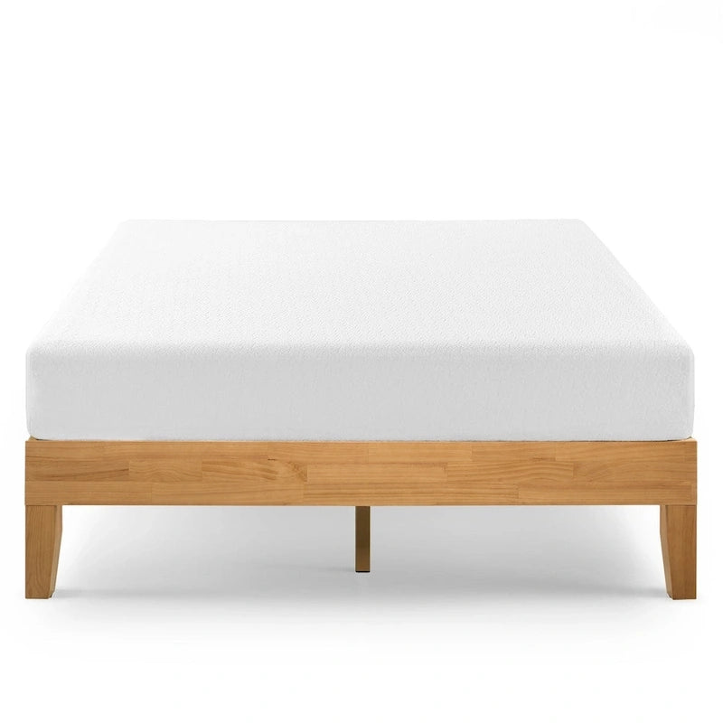 Priage by Zinus Deluxe Letto a piattaforma in legno massello di pino da 14 pollici