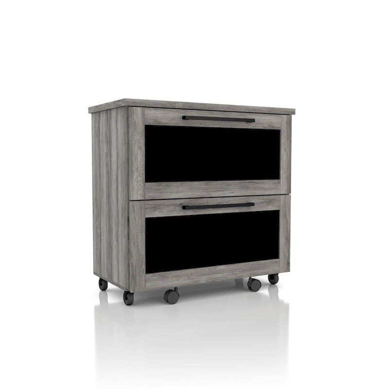 Classificatore a 2 cassetti DH BASIC Rustic Grey di Denhour