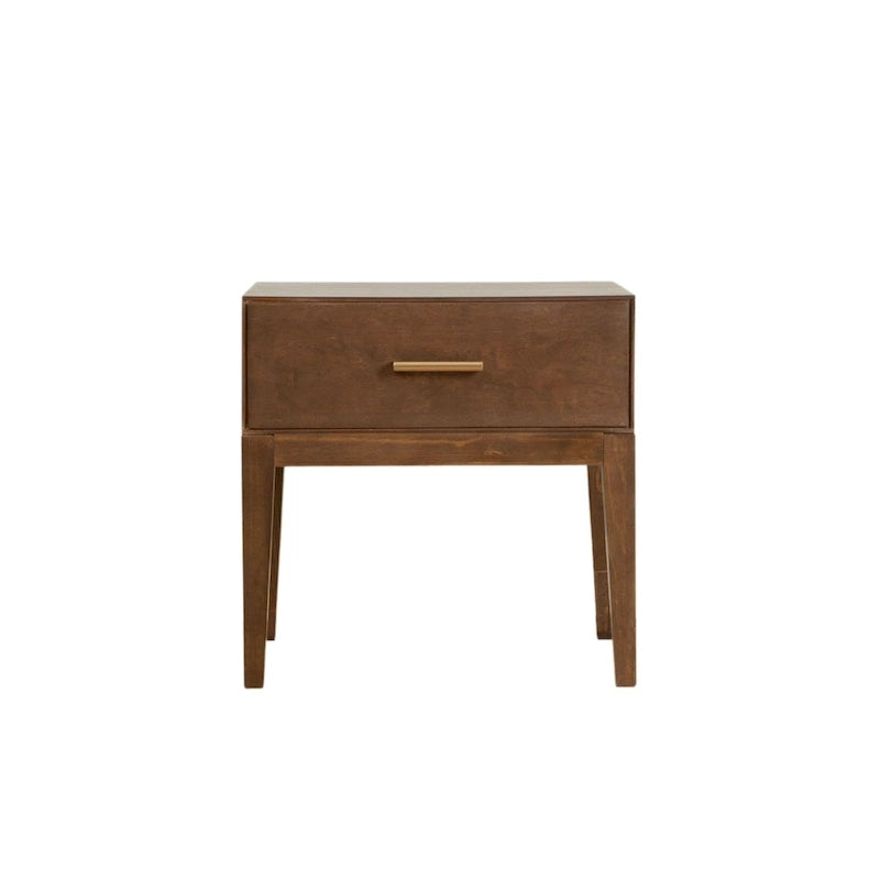 Set camera da letto matrimoniale a 3 pezzi Plank and Beam con 2 comodini
