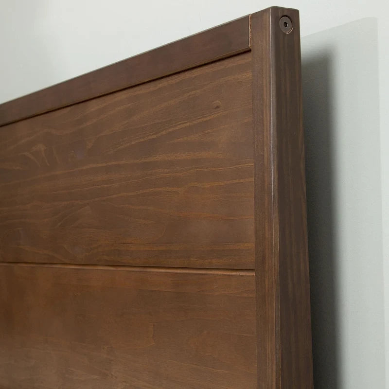 Set camera da letto matrimoniale a 3 pezzi Plank and Beam con 2 comodini