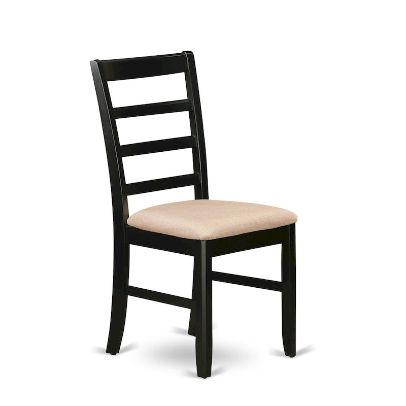 Set di Tavoli East West Furniture Composto da un Tavolo da Pranzo Rettangolare con Foglia a Farfalla e Sedie da Pranzo (Opzioni Tipo di Seduta della Sedia)