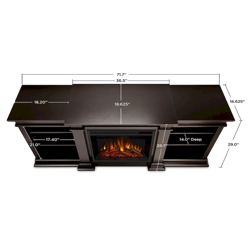 Camino elettrico Fresno 72 Media di Real Flame