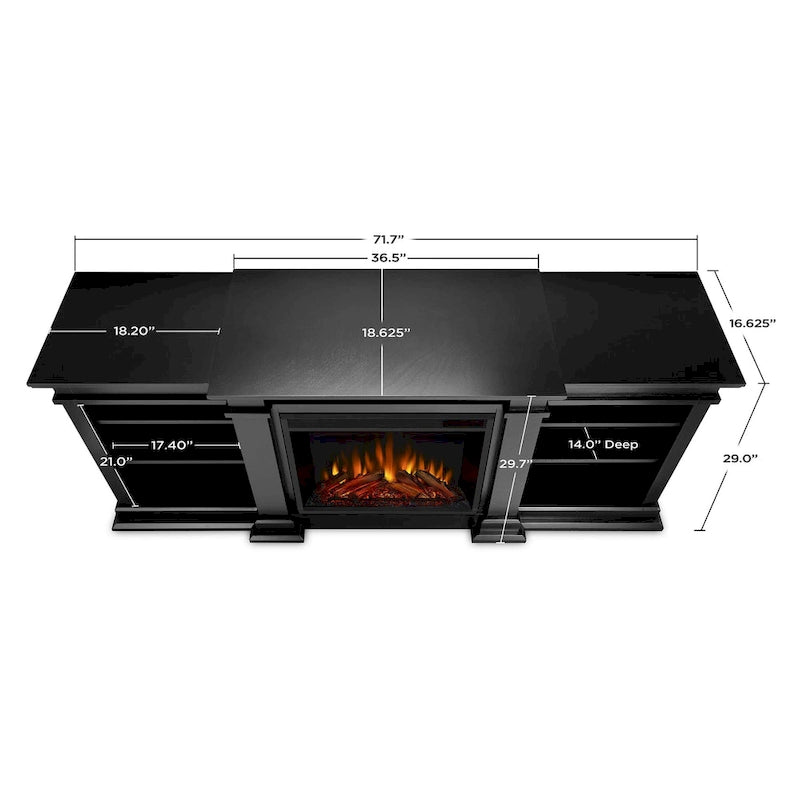 Camino elettrico Fresno 72 Media di Real Flame