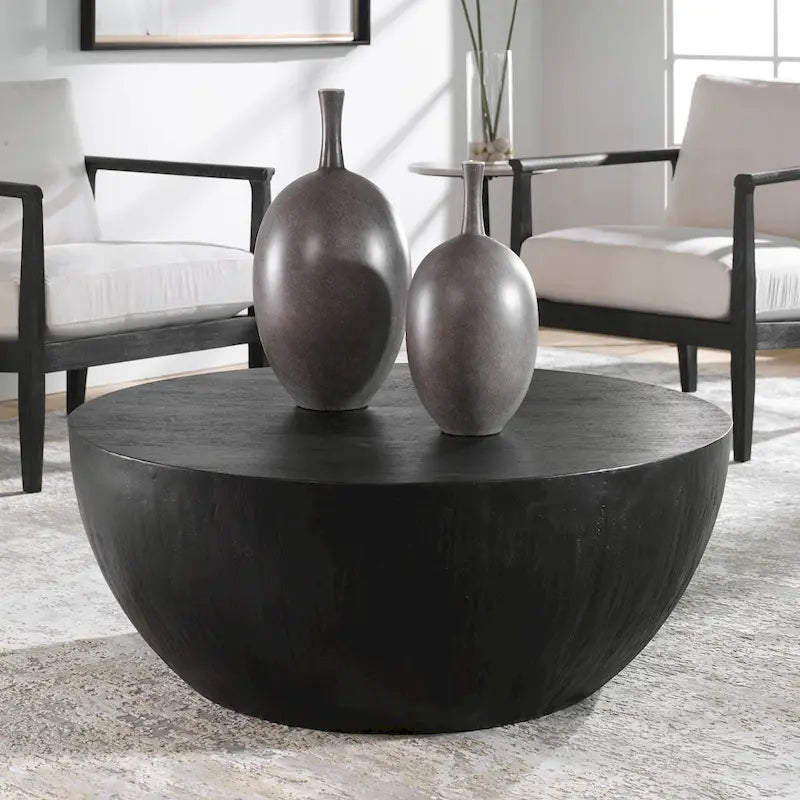 Tavolino da caffè Uttermost Lark Ebony - 42W x 16H x 42D