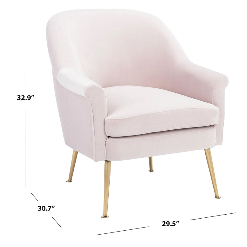 SAFAVIEH Edina Poltrona - 29,5 L x 30,7 P x 32,9 A - 30Lx31Px33A