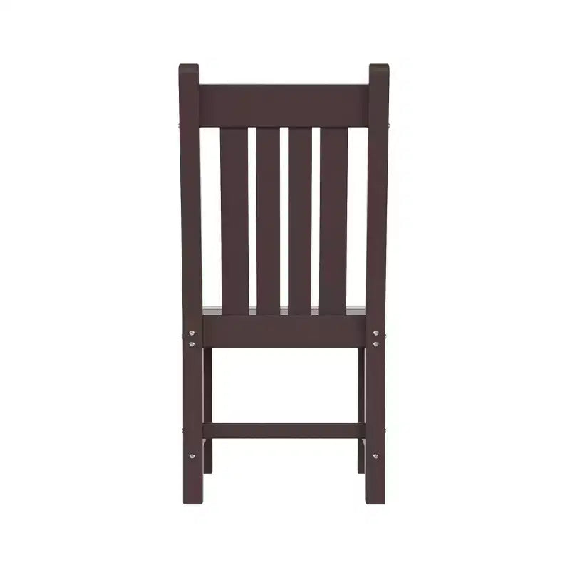 WestinTrends Set da pranzo da esterno di 5 pezzi, tavolo quadrato e sedie