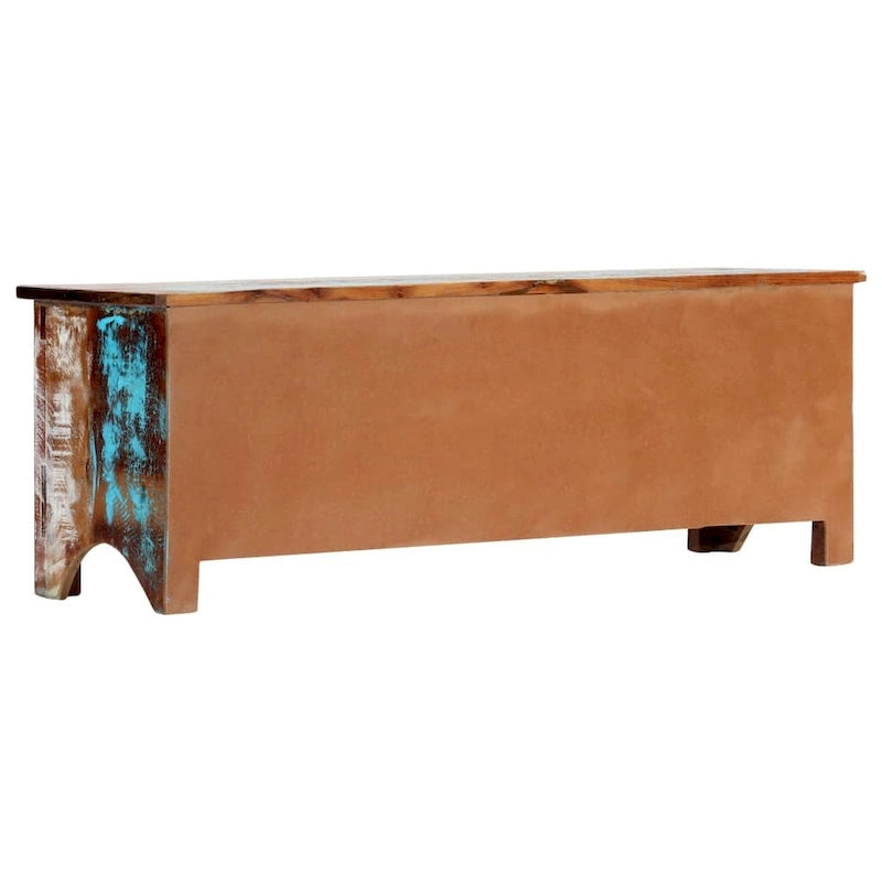 vidaXL Mobile TV 120x30x40 cm in Legno Massello di Recupero