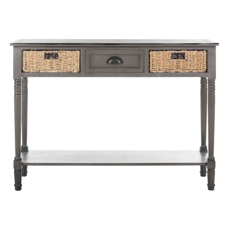 SAFAVIEH Edyth Console grigia - 44,5 x 13,4 x 31,5 - 45Wx13Dx32H