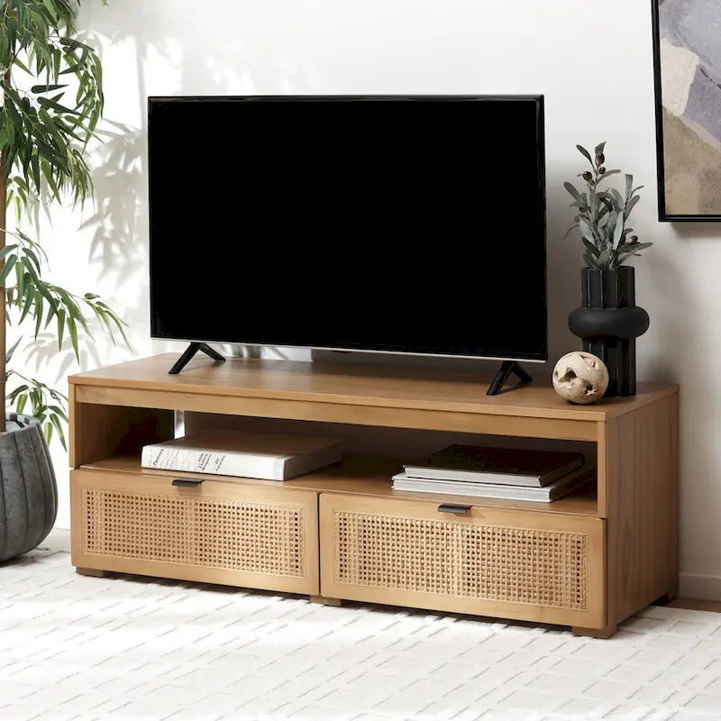 SAFAVIEH Kaitlyn Mobile TV 2 cassetti 1 ripiano (adatto a TV a schermo piatto fino a 55") - 48Lx16Px17A