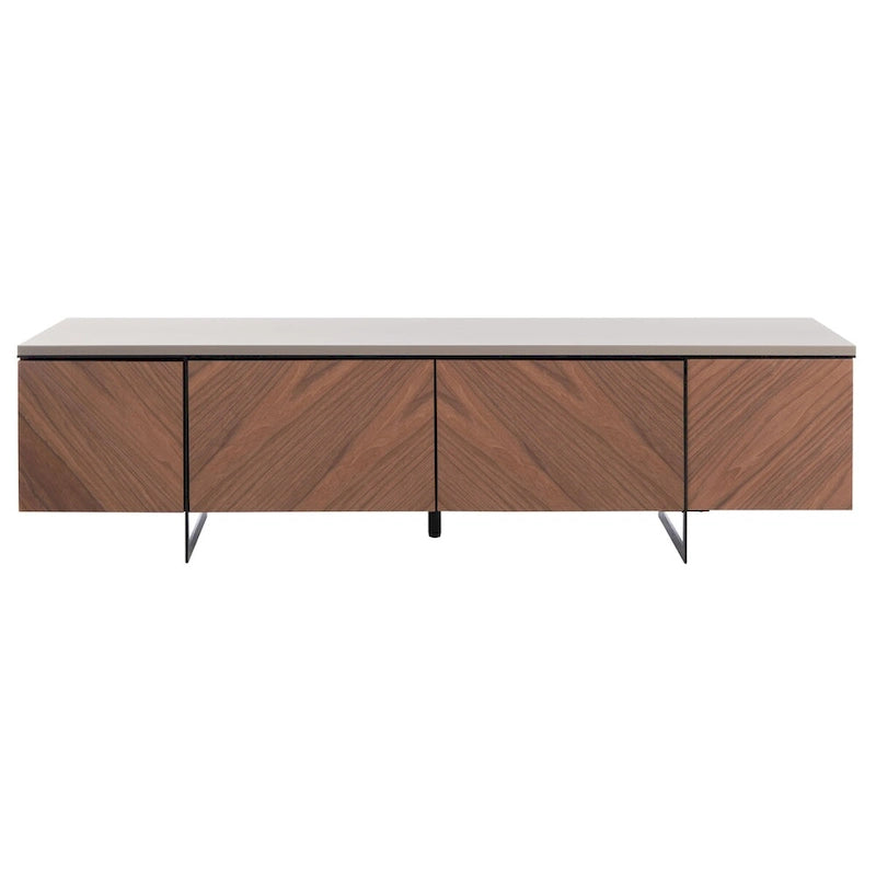 SAFAVIEH Couture Stine Chevron Mobile TV 152 cm - 152 L x 41 P x 41 A - 152Lx41Px41A