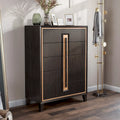 Cassettiera moderna a 5 cassetti Nyx in legno massiccio espresso Furniture of America