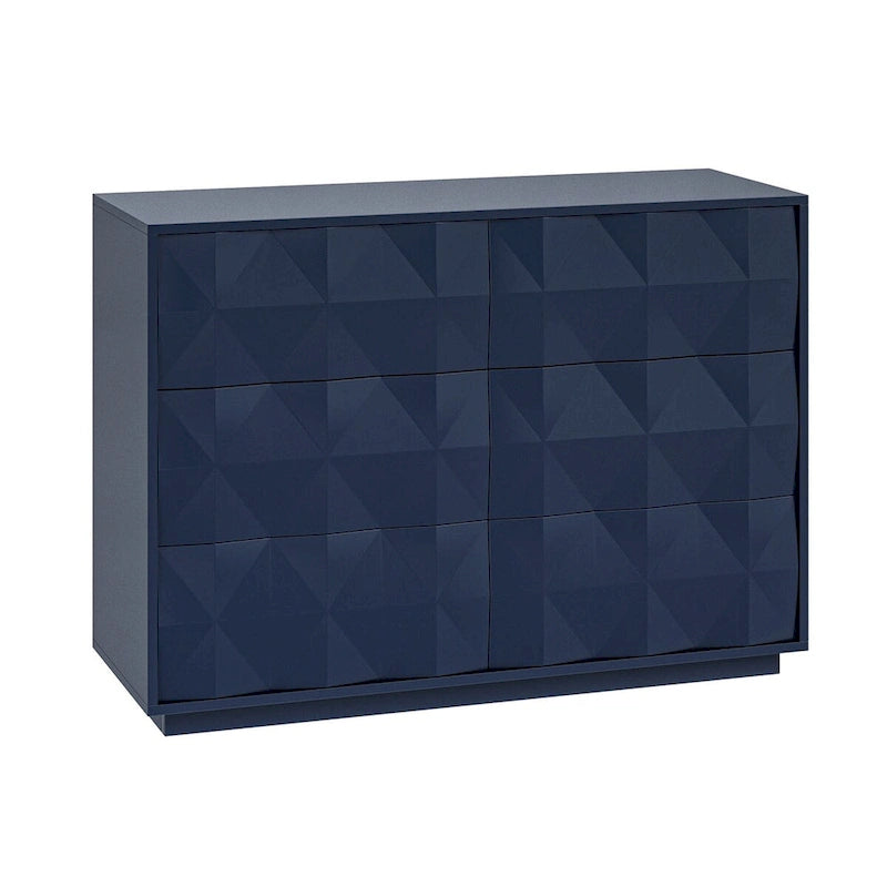 Cassettiera moderna a 6 cassetti Linus di HULALA HOME