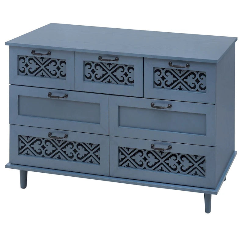 Cassettiera a 7 cassetti American Furniture adatta per camera da letto - N/D