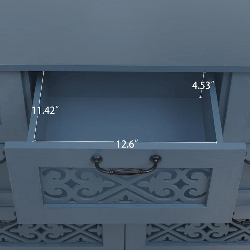 Cassettiera a 7 cassetti American Furniture adatta per camera da letto - N/D