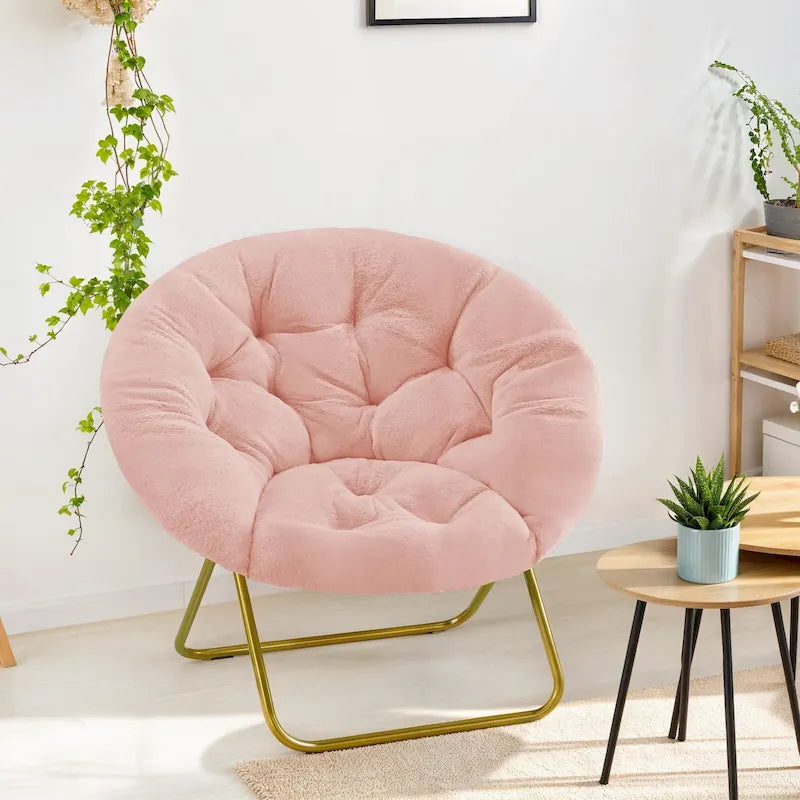 Button Tufted Upholstered Accent Chair - Multiple Colors