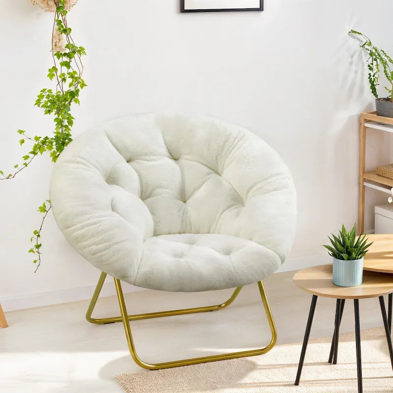 Button Tufted Upholstered Accent Chair - Multiple Colors