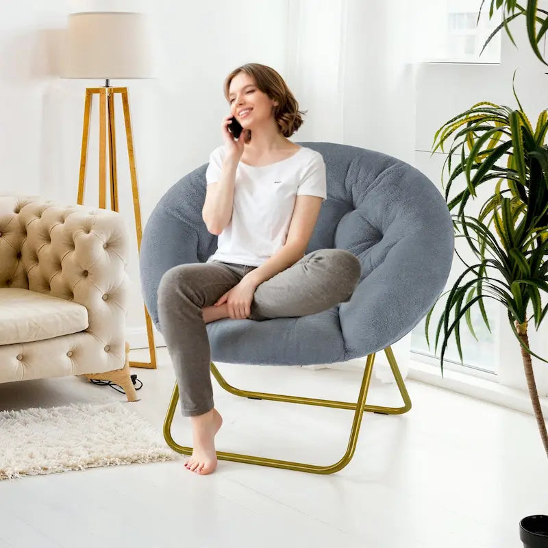 Button Tufted Upholstered Accent Chair - Multiple Colors