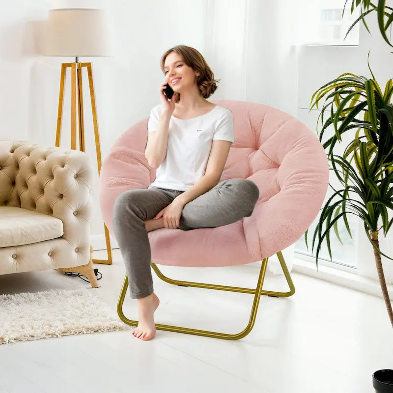 Button Tufted Upholstered Accent Chair - Multiple Colors