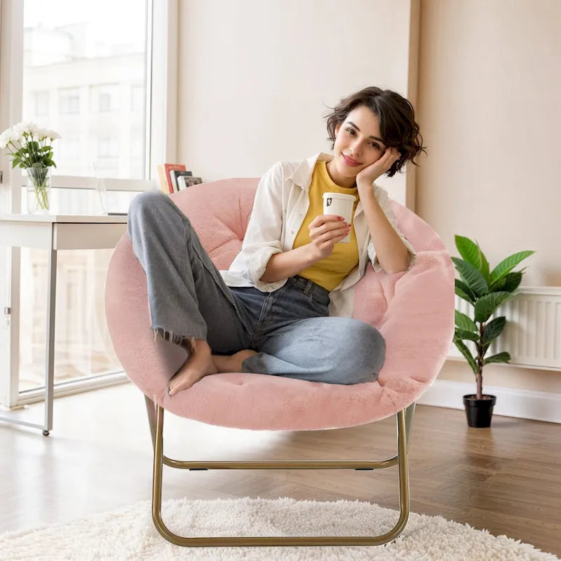 Button Tufted Upholstered Accent Chair - Multiple Colors