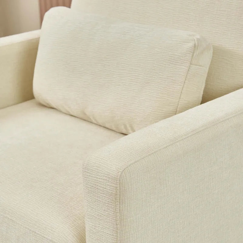 Chenille Upholstered Accent Chair - Multiple Colors