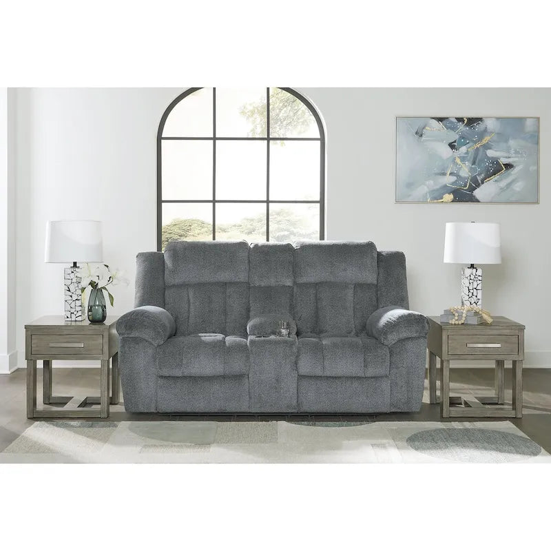 Divanetto reclinabile elettrico Signature Design by Ashley Tip-Off - 80L x 42P x 45A