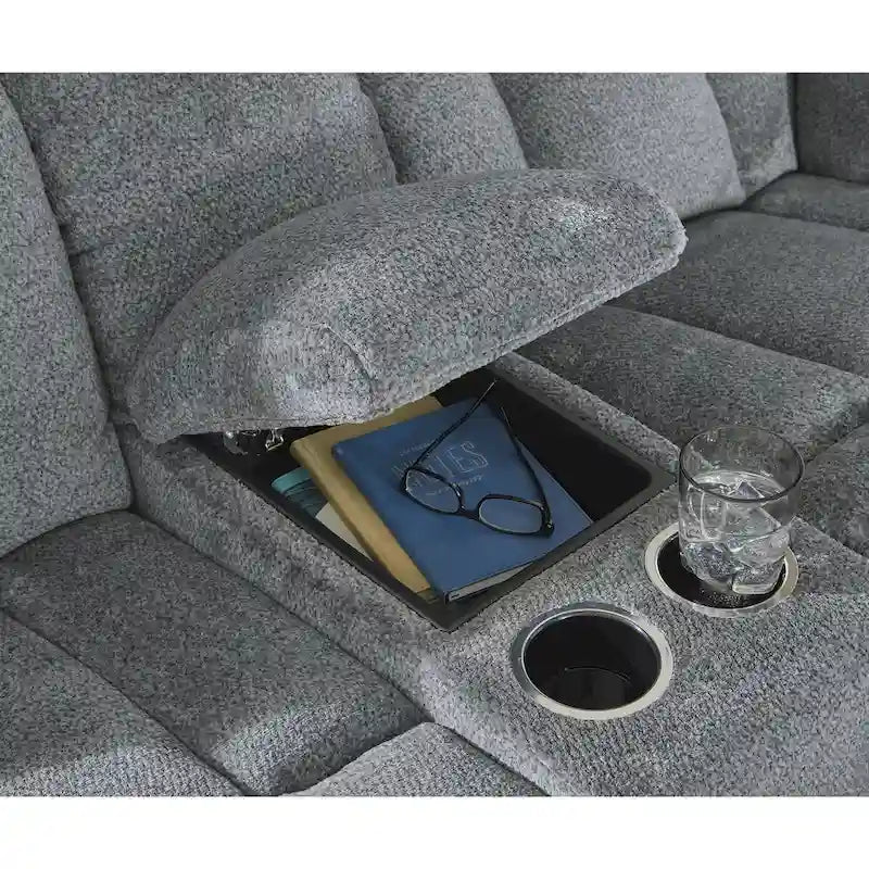 Divanetto reclinabile elettrico Signature Design by Ashley Tip-Off - 80L x 42P x 45A