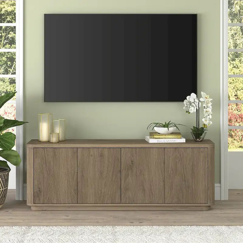 Mobile TV rettangolare Easton per TV fino a 75" - Larghezza 173 cm