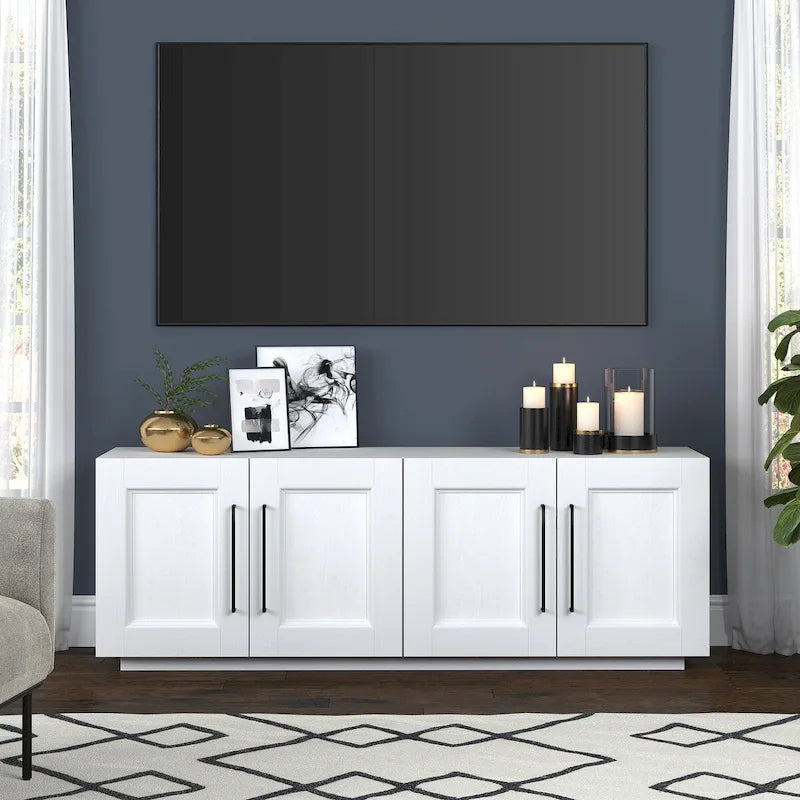 Mobile TV rettangolare Merrimac per TV fino a 75" - 68 pollici di larghezza