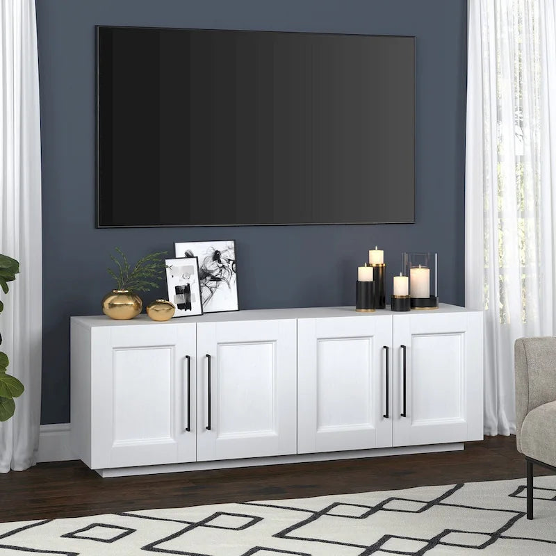 Mobile TV rettangolare Merrimac per TV fino a 75" - 68 pollici di larghezza