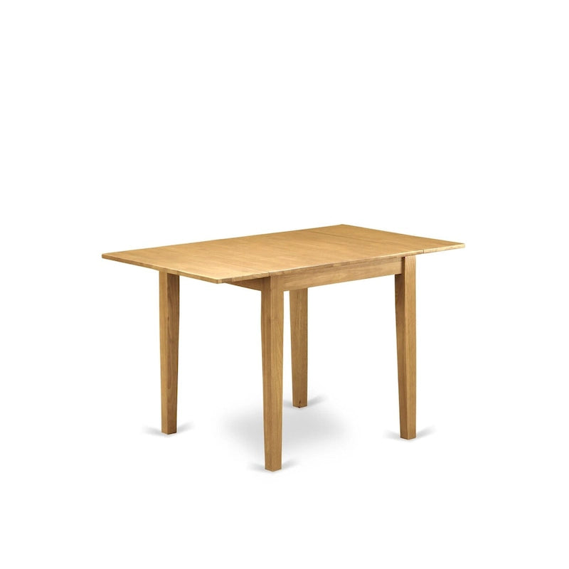 Set da pranzo East West Furniture - un tavolo da pranzo rettangolare e sedie in ecopelle, Quercia (Opzione pezzi)