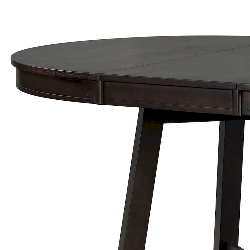 Tavolo da Pranzo Allungabile Vintage Elegante con Foglia Rimovibile
