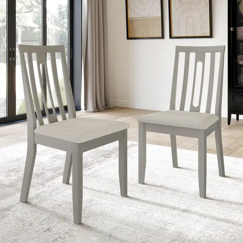 Set da pranzo in legno contemporaneo CraftPorch da 5 pezzi