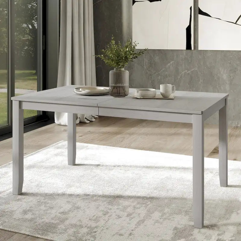 Set da pranzo in legno contemporaneo CraftPorch da 5 pezzi