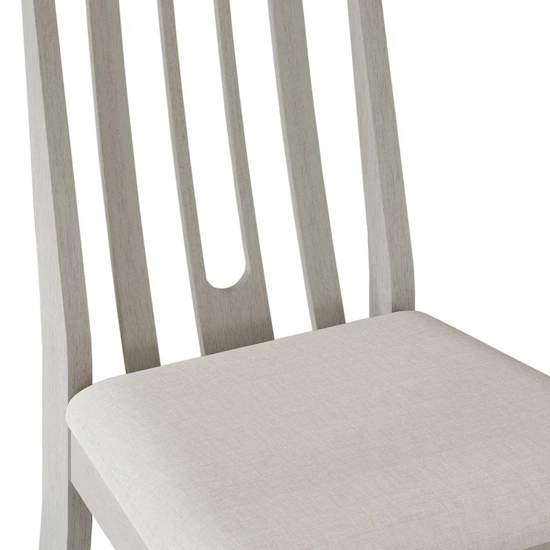 Set da pranzo in legno contemporaneo CraftPorch da 5 pezzi