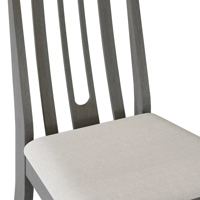 Set da pranzo in legno contemporaneo CraftPorch da 5 pezzi