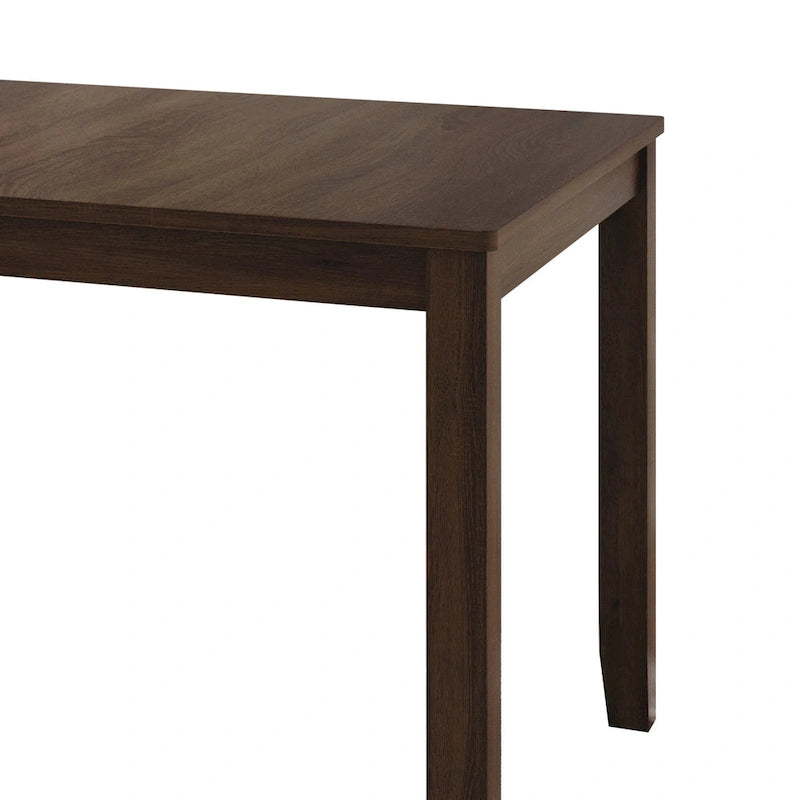 Set da pranzo in legno contemporaneo CraftPorch da 5 pezzi