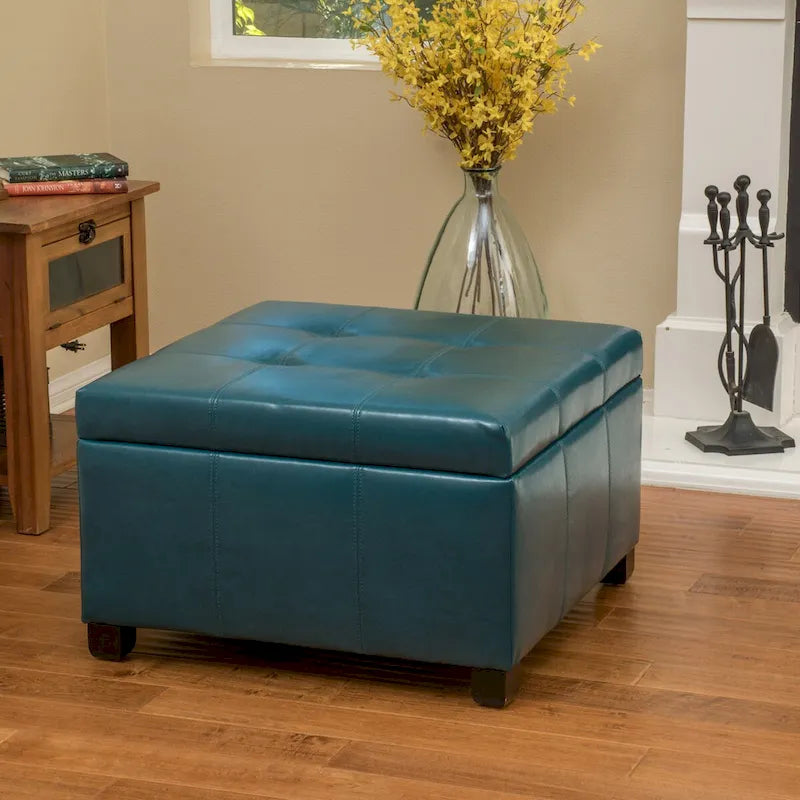 Panca Pouf Contenitore Imbottita