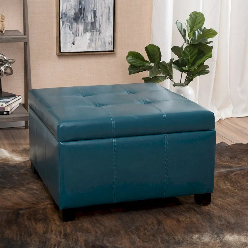 Panca Pouf Contenitore Imbottita
