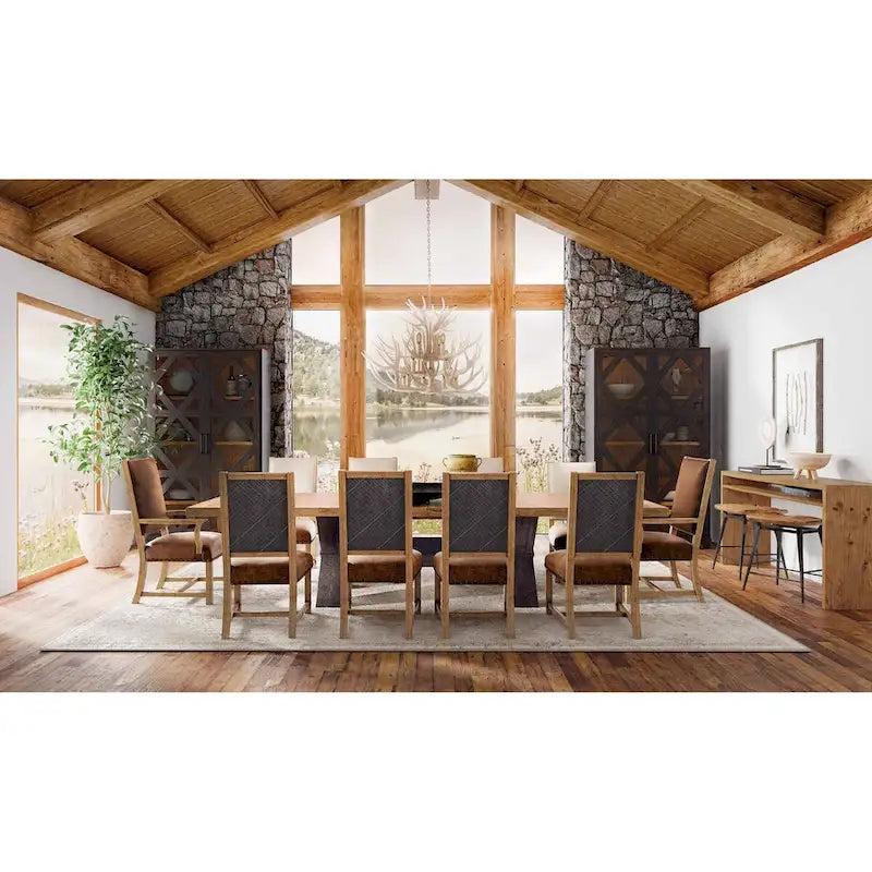 Tavolo da pranzo rotondo Big Sky - 60L x 60P x 30,5A