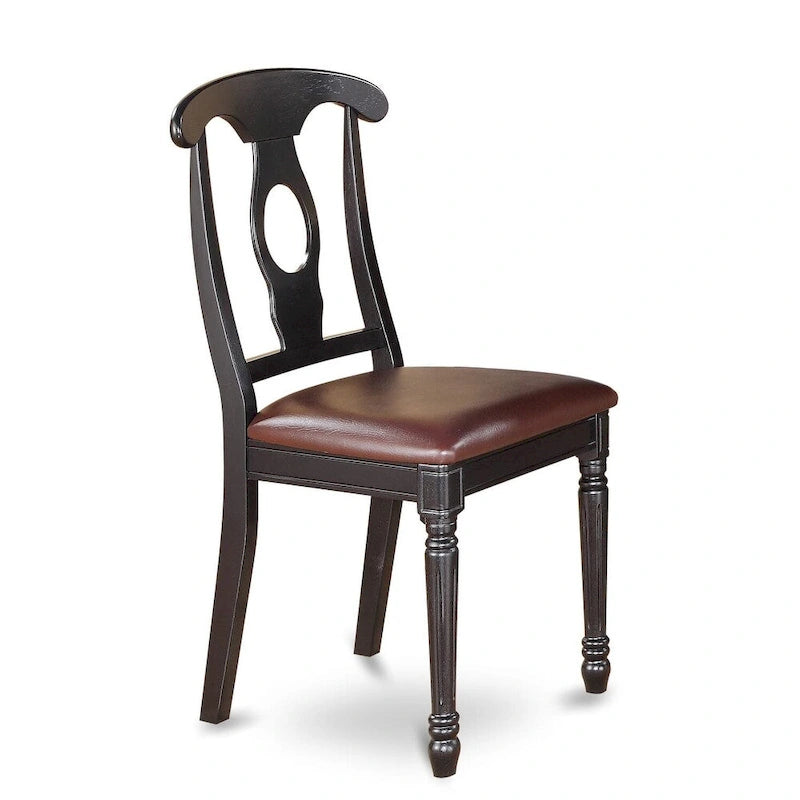 East West Furniture Set da pranzo con tavolo rettangolare e sedie da pranzo con panca (opzioni tipo di seduta della sedia)