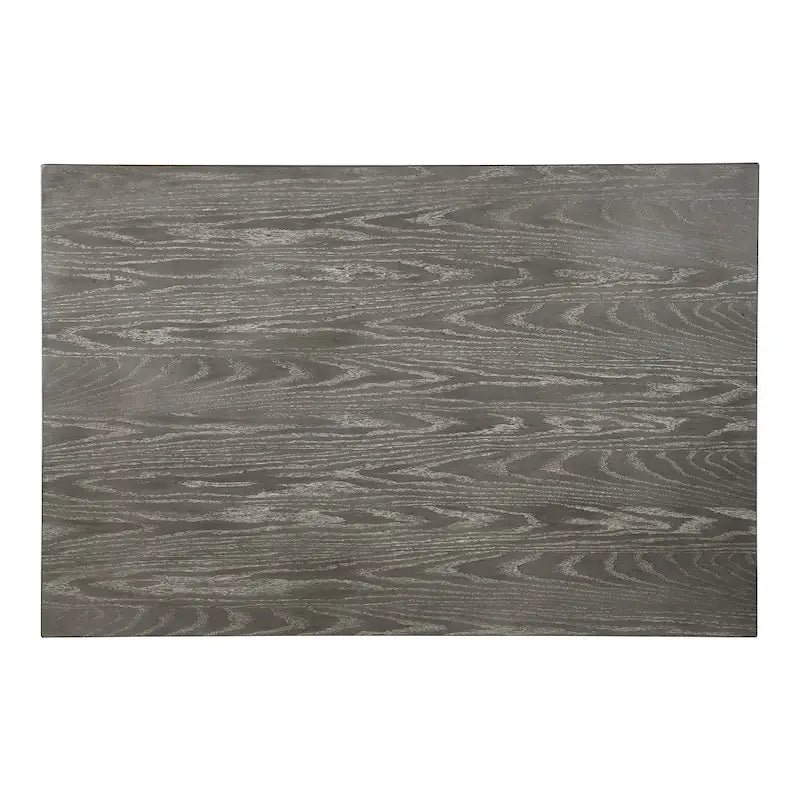 Hanto - Set da pranzo 7 pezzi a misura bancone, in legno massello, bianco di Furniture of America