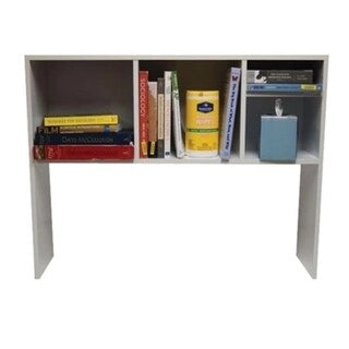 Libreria da scrivania in legno bianco Cubo di DormCo
