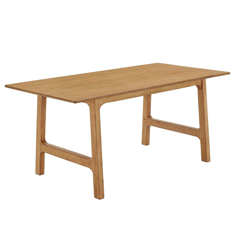 Tavolo da pranzo Pitea Scandinavian Wood Finish 71 di iNSPIRE Q Modern