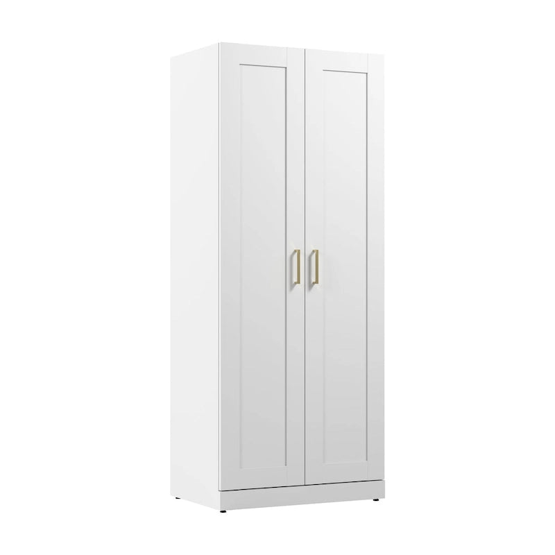 Mobile Contenitore Alto Hampton Heights 30W con Ante di Bush Furniture