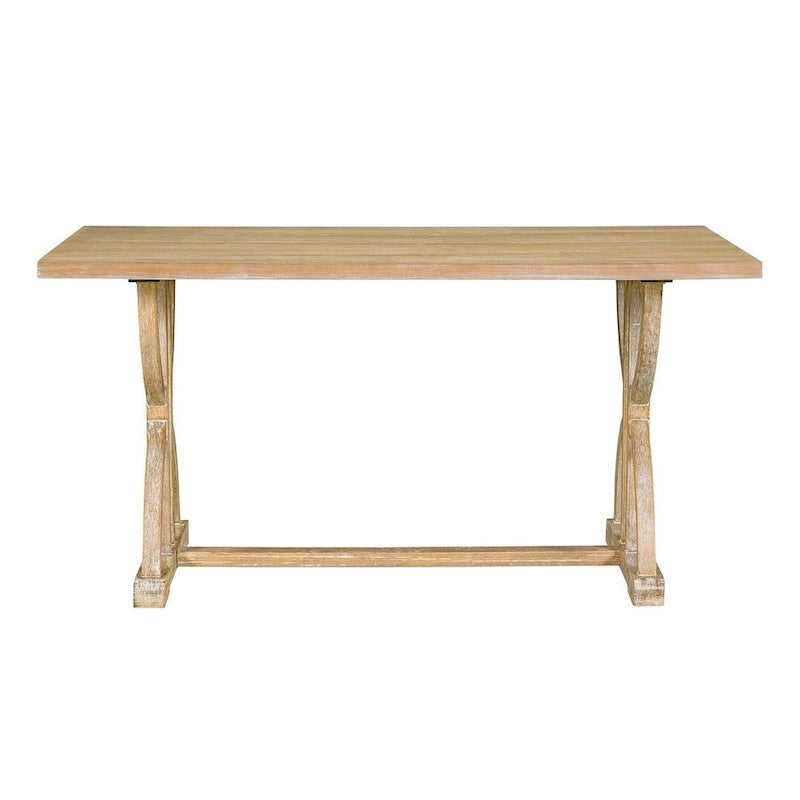 Set da tavolo da pranzo rettangolare retrò da 6 pezzi per 6 persone