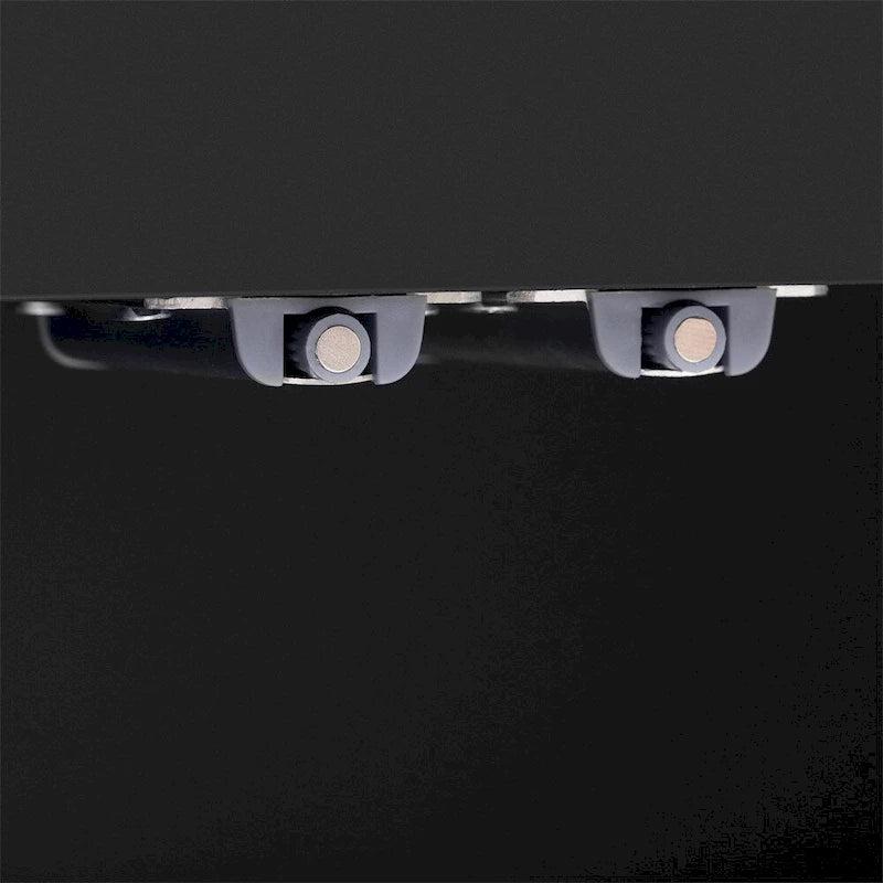 Wood Storage Cabinet with 4 Doors and Adjustable Shelves - Multiple Colors