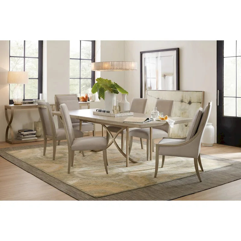 Tavolo da pranzo casual moderno Hooker Furniture Elixir 80 - 100 con