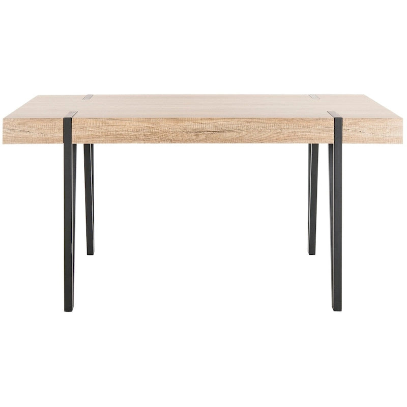 Tavolo da pranzo rustico industriale di metà secolo SAFAVIEH Asal - 59,1 L x 35,4 P x 29,5 H - 59Lx35Px30H
