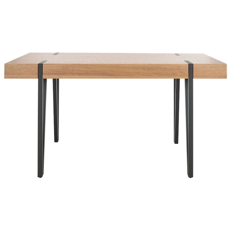 Tavolo da pranzo rustico industriale di metà secolo SAFAVIEH Asal - 59,1 L x 35,4 P x 29,5 H - 59Lx35Px30H
